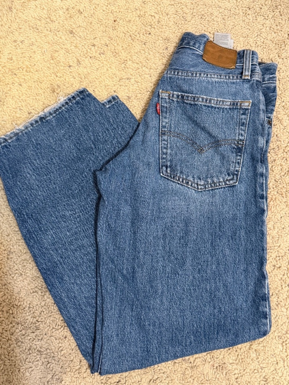 Levi’s Baggy Dad Jeans Women’s Size 24 L32 Light-Medium Wash